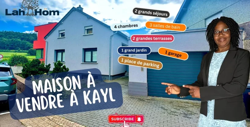 🏠 Maison individuelle à Kayl (LU) – Idéale pour famille ou investisseur